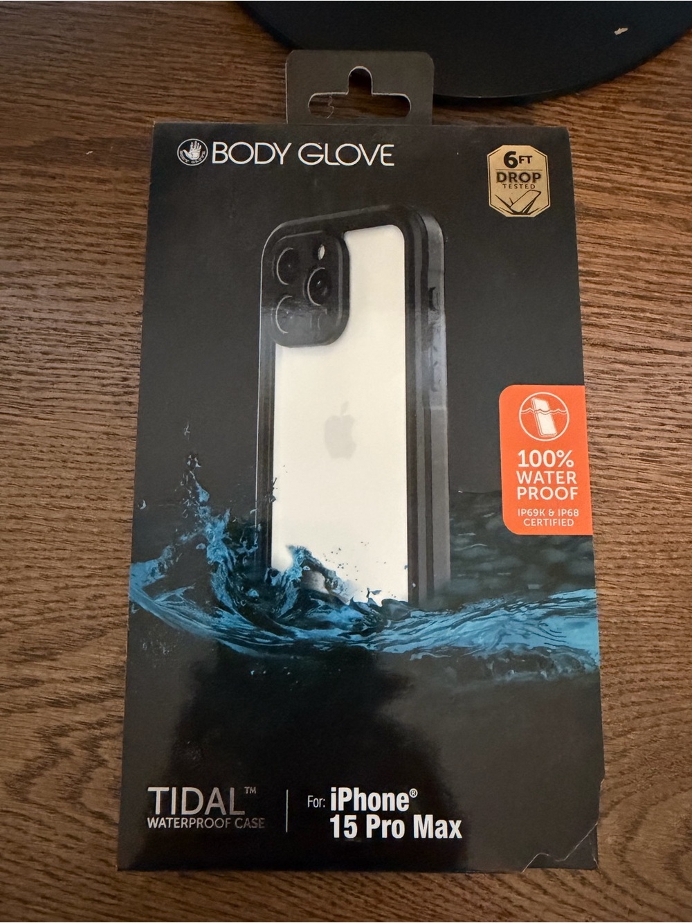 Body Glove Tidal Waterproof Case for iPhone 15 Pro Max - Black & White